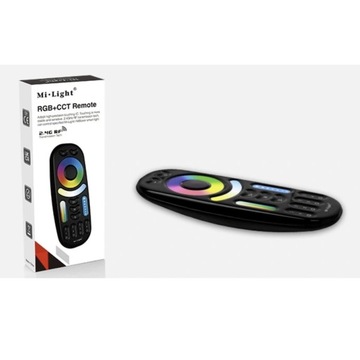 СВЕТОДИОДНЫЙ ПУЛЬТ ДИСТАНЦИОННОГО УПРАВЛЕНИЯ 4 ЗОНЫ RGB+CCT MILIGHT FUT092 ЧЕРНЫЙ MiBoxer