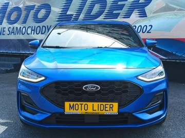 Ford Focus IV Hatchback Facelifting 1.0 EcoBoost 125KM 2022 Ford Focus miękka HYBRYDA, na gwarancji, ST-line,, zdjęcie 1