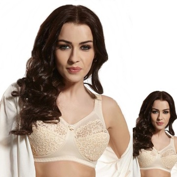 Biustonosz Viki 579 Krystyna 80 D Beż