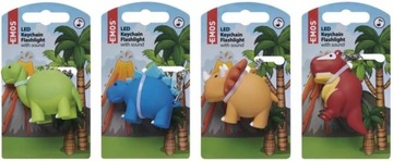 MAS24 BRELOK Z LATARKĄ LED EMOS P4711 DINOZAURY