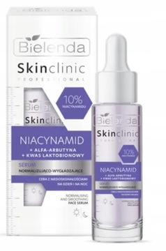 BIELENDA SKIN CLINIC 10% NIACYNAMID SERUM NORMALIZUJĄCO WYGŁADZAJĄCE 30ML
