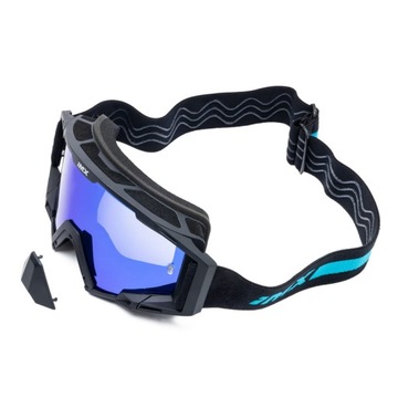 Синие очки IMX SAND BLACK MATT/BLUE БЕСПЛАТНО
