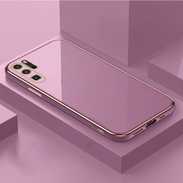 ГЛАМУРНЫЙ ЧЕХОЛ ДЛЯ HUAWEI P30 PRO СИЛИКОН + ФОЛЬГА