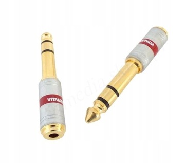 adapter Jack 6,3 wtyk - 3,5 gniazdo ST Vitalco