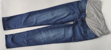 ESMARA _ jeansowe rurki ciążowe SUPER SKINNY FIT_ 44
