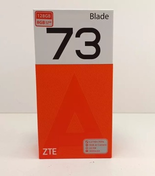 SMARTFON ZTE BLADE A73 4 GB RAM / 128 GB SKY BLUE #PLOMBA
