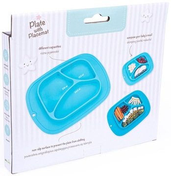 РАЗДЕЛЕННАЯ ПЛАСТИНА GILIGUMS С ПРОТИВОСКОЛЬЗЯЩЕЙ ПОДКЛАДКОЙ