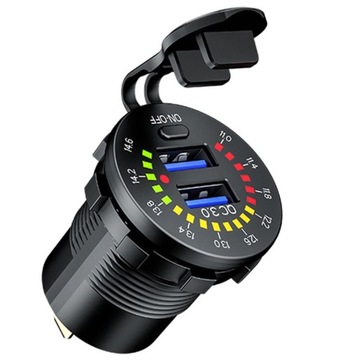 Цифровой светодиодный вольтметр USB WC 3.0