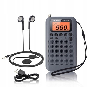 przenośne radio mini radio kieszonkowe