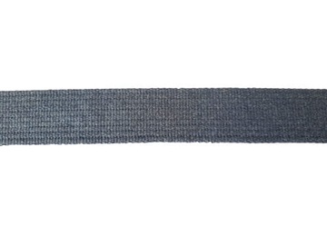 Páska bavlnená 40mm Opasok 3mm modrý Parciana