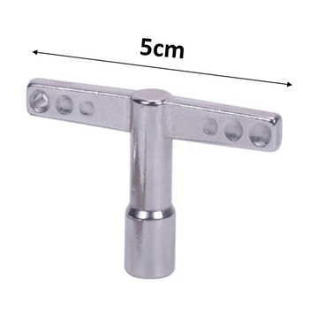 Ключ для настройки барабанов. Ключ для настройки барабана. Легко использовать для вечеринок, имеет Т-образную форму с отверстием.