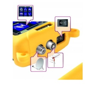 КОМБИНИРОВАННЫЙ ИЗМЕРИТЕЛЬ LINBOX WS-6800P DVB-S2 DVB-T2/C