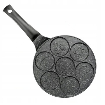 Patelnia do naleśników Smileys 26cm marmurowa 1958