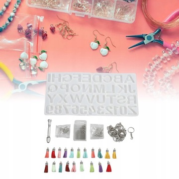 Набор силиконовых форм с гладкой поверхностью, большие подвески с кисточками своими руками