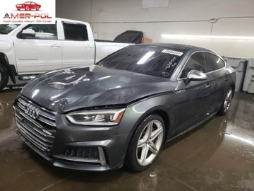 Audi A5 F5 S5 Sportback 3.0 TFSI 354KM 2018 Audi S5 Coupe Premium Plus 2018 3.0l 3.0 Benzyna 354KM