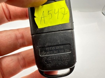 KLÍČ KLÍČEK MERCEDES TŘÍDA A W168 C W202 W203 E W210 267102334