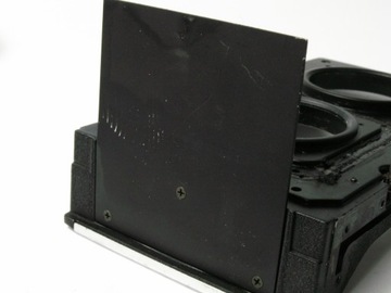 MAMIYA C330: czołówka z dźwignią naciągu UNIKAT!
