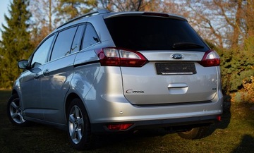 Ford C-MAX II Minivan 1.0 EcoBoost 125KM 2015 Ford Grand C-Max TITANIUM 79tys km Bezwypadkowy 1 Właściciel Nowy Rozrząd, zdjęcie 3