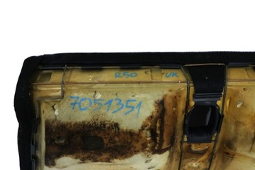 MINI R50 Сиденье Заднее сиденье Заднее кожаное черное