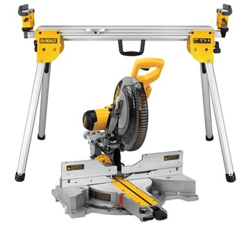DEWALT PIŁA UKOSOWA DWS780 + STÓŁ ROBOCZY DE7033