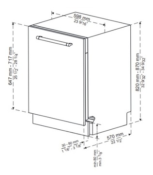Комплект черный WHIRLPOOL AKZ97940NB + AKT616NB + посудомоечная машина 60см + вытяжка KERNAU