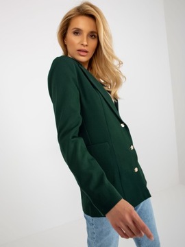Женская куртка на подкладке, декоративные пуговицы, JACKET, фуксия, L/XL