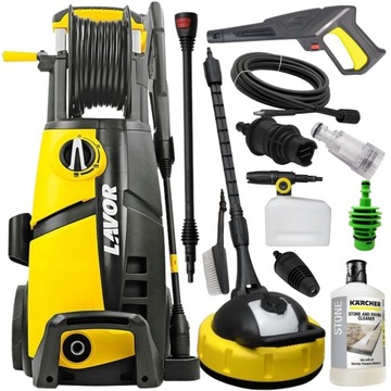 MOCNA MYJKA CIŚNIENIOWA LAVOR EXTREME X8 2500W 180BAR + PRZYSTAWKA + CHEMIA