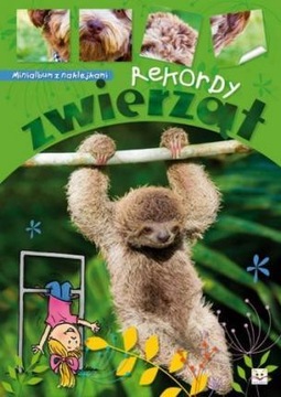 Rekordy zwierząt Minialbum z naklejkami