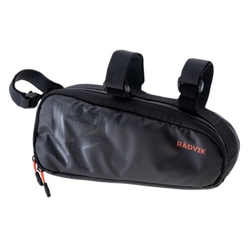 Sakwa rowerowa na ramę czarna Torba rowerowa Radvik Rammebag 1,5 l
