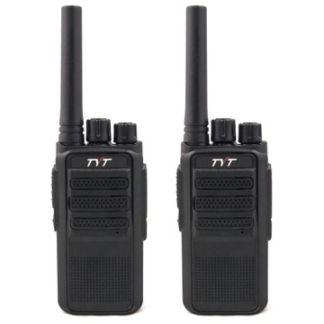 KRÓTKOFALÓWKI TYT TC-666F RADIA WALKIE TALKIE PMR ŁADOWANIE USB WYTRZYMAŁA