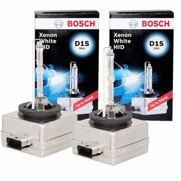 2X BOSCH ŻARNIK D1S BOSCH XENON WHITE 5500K 35W