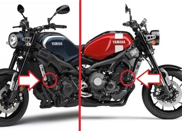 YAMAHA XSR 900 XSR900 2016-... АВАРИЙНЫЕ ПОДКЛАДКИ + БЕСПЛАТНО