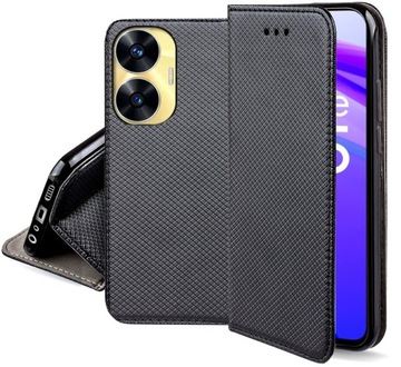 Etui do Realme C55 I SMART MAGNET CASE + SZKŁO