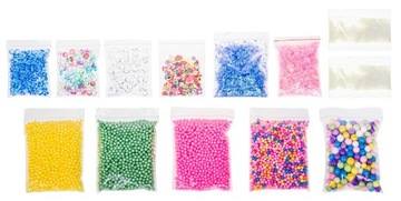 БОЛЬШОЙ НАБОР SLIME ДЛЯ ИЗГОТОВЛЕНИЯ ПЛАСТИКОВОГО СЛАЙМА + АКСЕССУАРЫ XXL