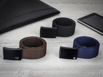 МУЖСКОЙ ремень из лямок, 3 упаковки ЦВЕТА Gracio SET