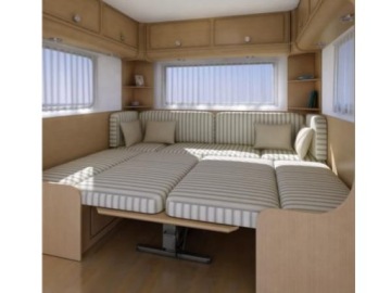 Каркас складного стола для каравана топ 750 серый Turismus EN