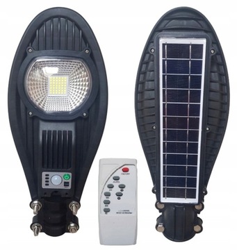 LED LATARNIA SOLARNA 50W +PILOT R4A18 LAMPA ULICZN