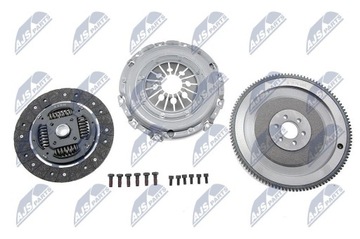 КОМПЛЕКТ СЦЕПЛЕНИЯ С ОДНОМАССОВЫМ КОЛЕСОМ FORD ENG.1.6TDCI FOCUS