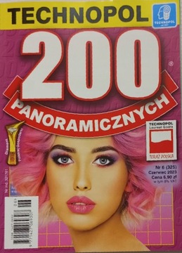 Krzyżówki 200 panoramicznych 6/2023 TECHNOPOL
