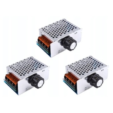 3x REGULATOR OBROTÓW SILNIKA NAPIĘCIA 4000W 230V