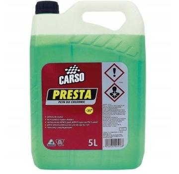 K2 CARSO PRESTA PŁYN DO CHŁODNIC ZIELONY -35C 5L