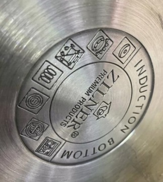 SZYBKOWAR ZILNER 9 l STALOWY + POKRYWKA SZKLANA