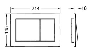 Унитаз скрытого монтажа TECEbase, чаша, каркас, НАБОР 6в1