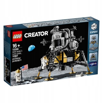 LEGO CREATOR EXPERT Lądownik księżycowy Apollo 11 NASA