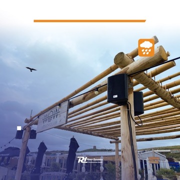 Комплект активных 4-дюймовых мультирум-колонок Wi-Fi BT, 2 колонки Power Dynamics