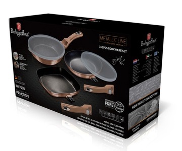 НАБОР ИЗ 3-Х ГРАНИТНЫХ ПРОДУКТОВ BERLINGERHAUS BH-7038