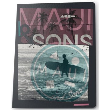 ZESZYT A4 W KRATKĘ 96 STRON MAUI AND SONS PASO