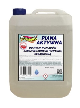 PIANA AKTYWNA DO MYCIA POJAZDÓW ZABEZPIECZONYCH POWŁOKĄ CERAMICZNĄ 5L od 4u
