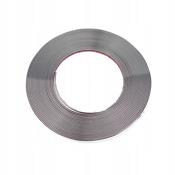 ДЕКОРАТИВНАЯ ХРОМНАЯ ПОЛОСКА 26 мм декоративная глянцевая ХРОМНАЯ ПОЛОСКА 26 мм х 5 м