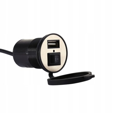 ŁADOWARKA ZASILACZ MOTOCYKL SKUTER USB